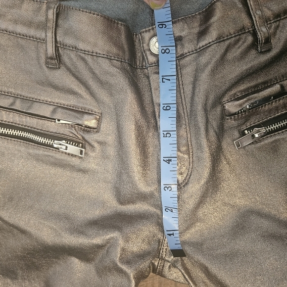 Zara‎ metallic jeans - Picture 6 of 9